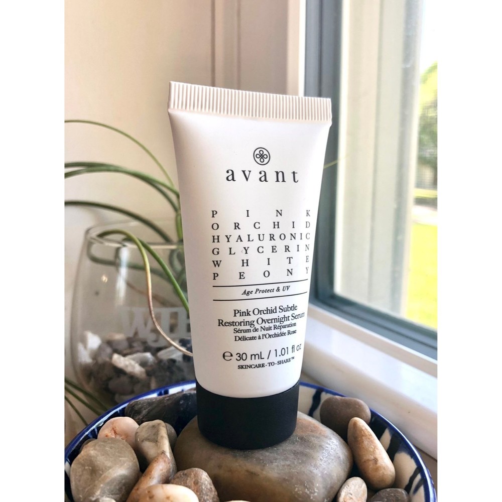 SEALED Avant Pink Orchid Subtle Restoring Overnight Serum Hydrating Anti Aging